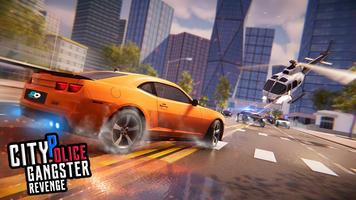 police simulateur bandit venger Crime Jeux Affiche