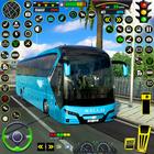 Jeu de bus de ville : Autocar icône