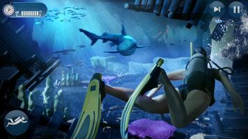 Scuba Diving Simulator- Shipwreck Underwater World capture d'écran 2