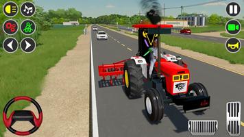 现代农用拖拉机游戏 3d 截图 1