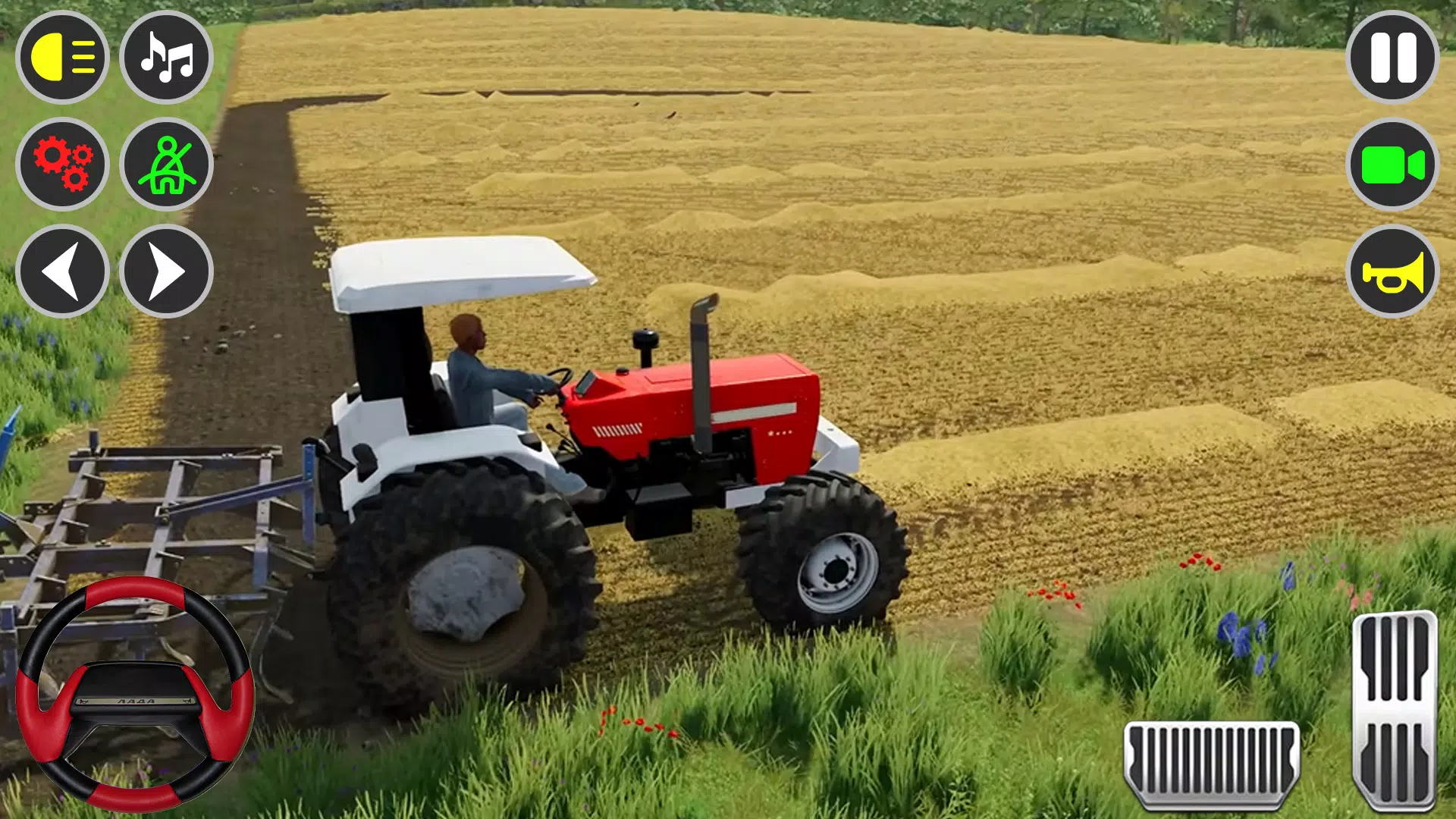 Jogos de agricultura de trator nos EUA 3d versão móvel andróide