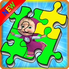 Puzzles Masha Games icône