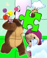 Puzzles Masha Games Affiche