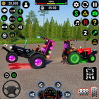 juego de carrito de tractor icono