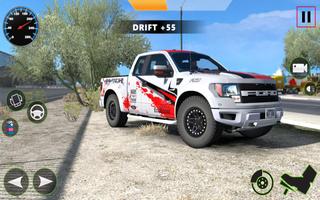 F150 Pickup Truck Drive : Heav الملصق