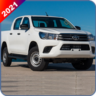 Simulateur de voiture 2021 : Hilux City Drive icône