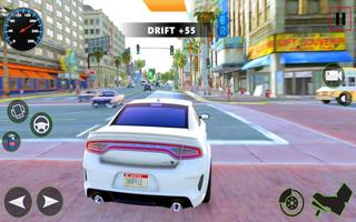Dodge Charger Hellcat game captura de pantalla 3