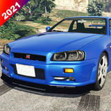 Car Simulator 2021 Skyine Drif icon