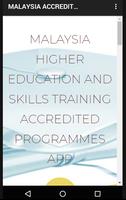 MALAYSIA ACCREDITED PROGRAMMES 포스터