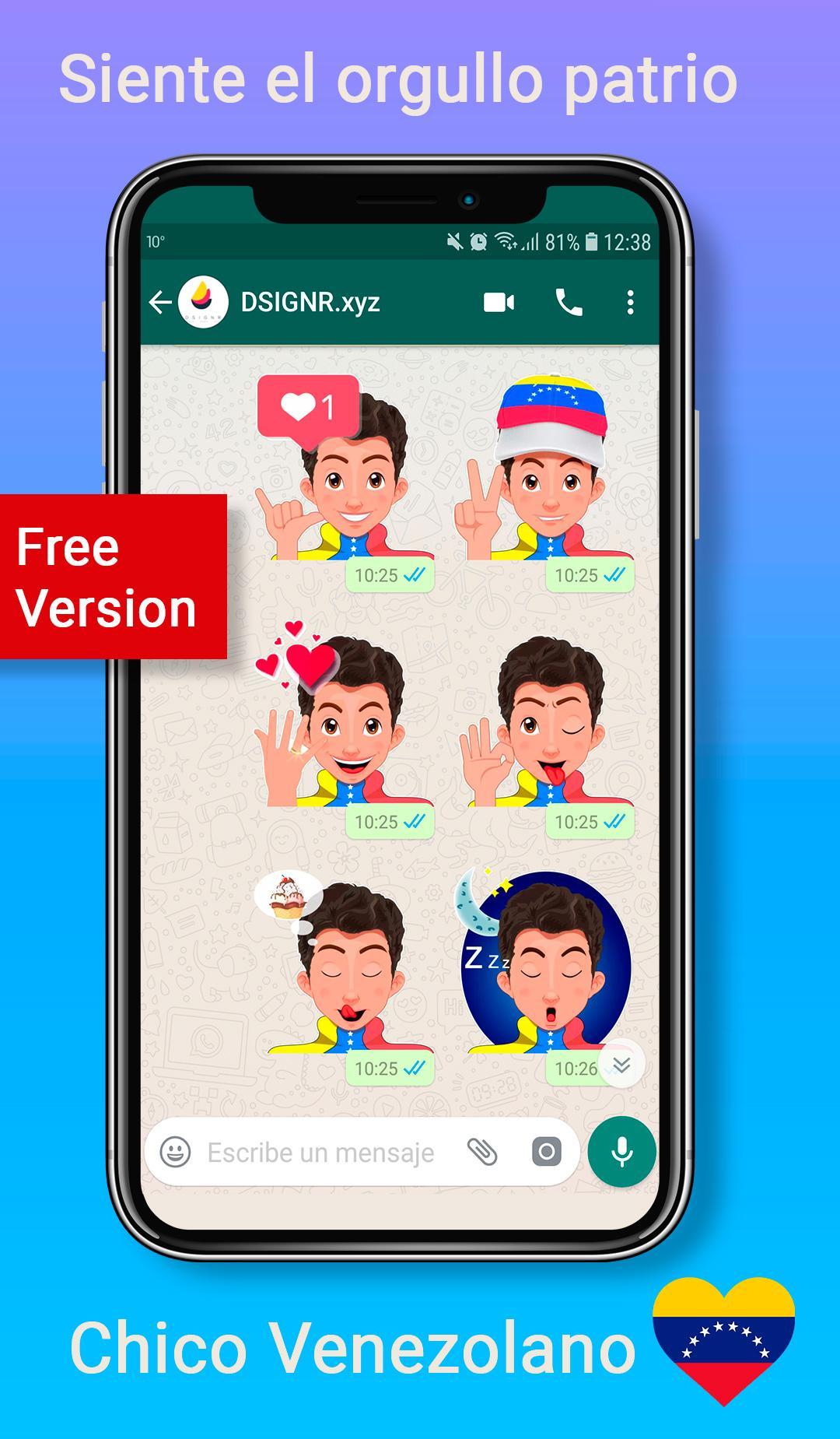 Chico Venezolano Stickers Para Whatsapp Free For Android Apk