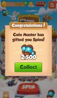 Free Spins and Coins - Daily Link Poster