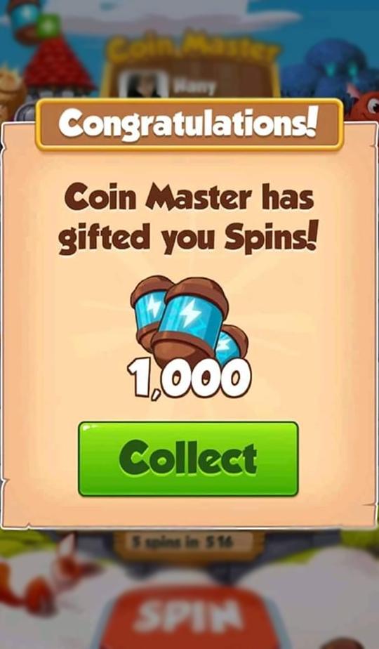 Spin links for coin master