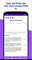 My Easy Resume screenshot 2