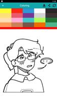 Dream SMP coloring book captura de pantalla 3