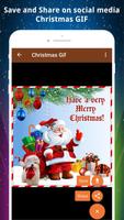 برنامه‌نما Christmas Greeting Cards & GIF عکس از صفحه