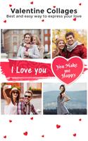 Love Collage Affiche