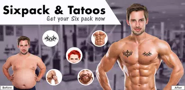 Men Body Styles SixPack tattoo