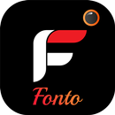 Fonto - Photo font text over p APK