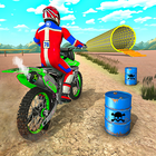 Dirt Bike Stunt Game Racing simgesi