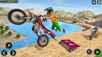 Dirt Bike Stunt Game Racing Ekran Görüntüsü 1