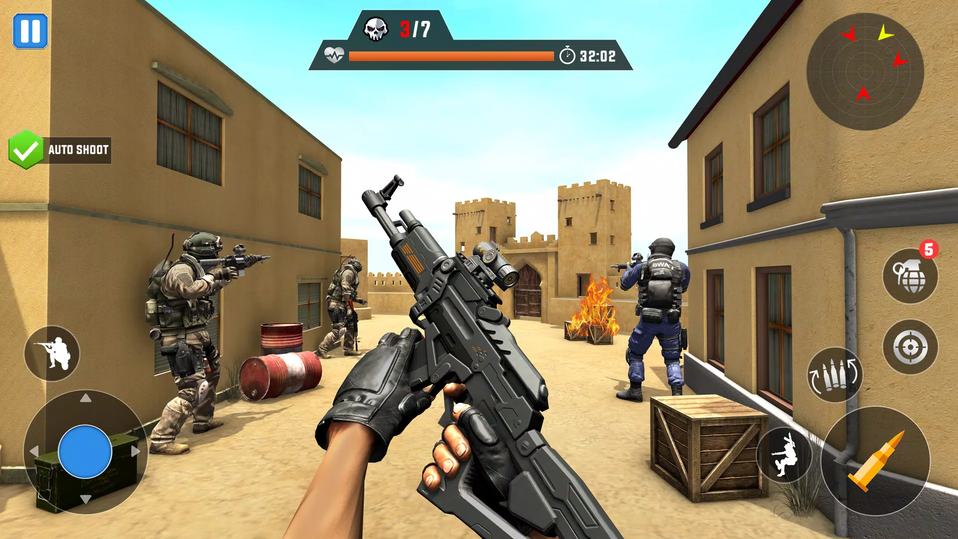 Modern Strike Offline - FPS 3D – Apps no Google Play