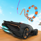 Racing in Car: Stunt Car Games Zeichen