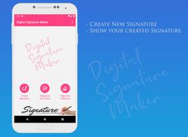 Digital Signature Maker スクリーンショット 1