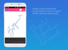 Digital Signature Maker imagem de tela 3