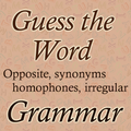 Erraten Sie das Grammatikwort