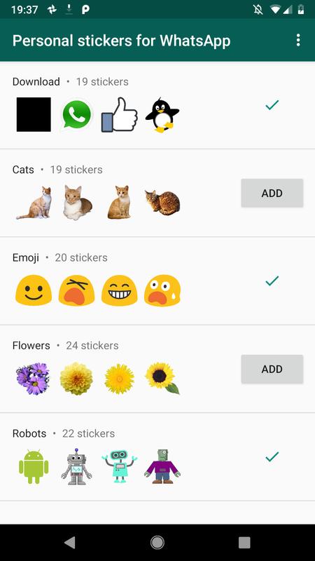Personal stickers for WhatsApp for Android APK Download Personal stickers for WhatsApp for Android APK Download