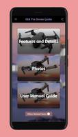 e88 pro drone guide Affiche