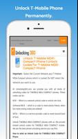 Unlock T-Mobile Phone captura de pantalla 2