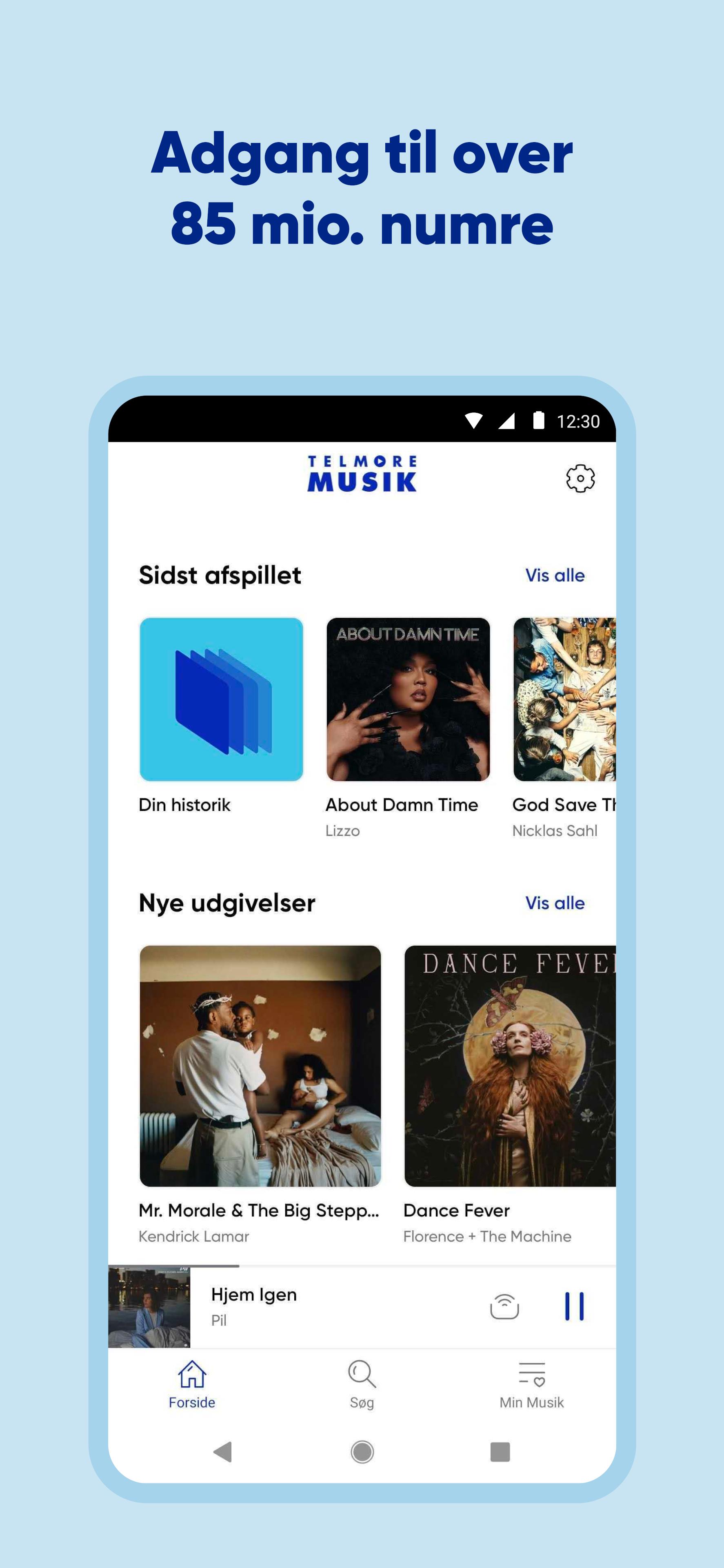 oversøisk Sidst Afslut TELMORE Musik APK for Android Download