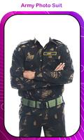 Man Army Suit Photo Editor Plakat
