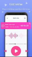 Audio Recorder - Voice Recorder capture d'écran 1