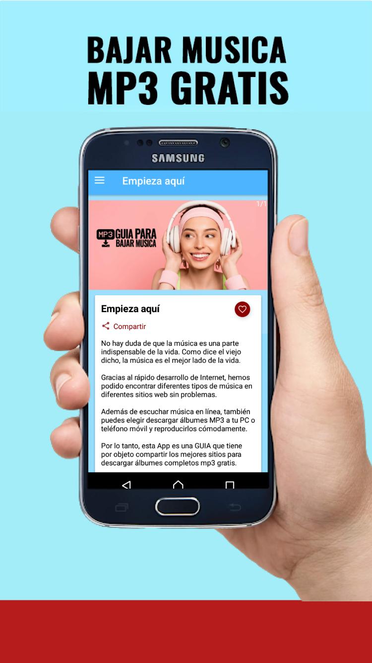 Bajar MUSICA MP3 Gratis y Rapido al Celular – GUÍA APK für Android  herunterladen