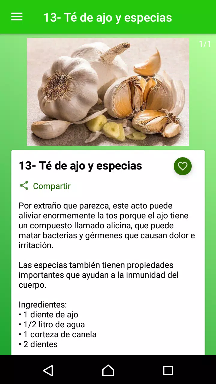 Download do APK de Remedios Caseros para la TOS para Android