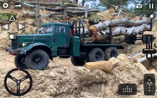 Truk Lumpur Mengemudi Offroad screenshot 1