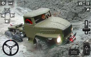 Truk Lumpur Mengemudi Offroad screenshot 2