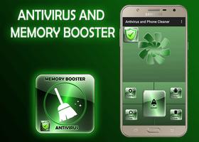 Antivirus and Memory Booster Affiche