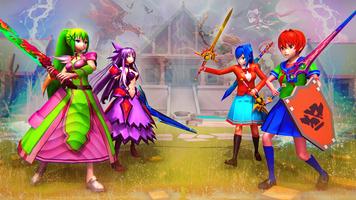 3 Schermata Anime Sword Fighting Games 3D