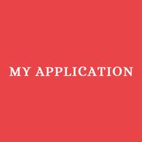 my application الملصق