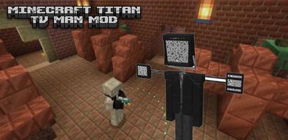Minecraft Titan Tv Man Mod imagem de tela 2
