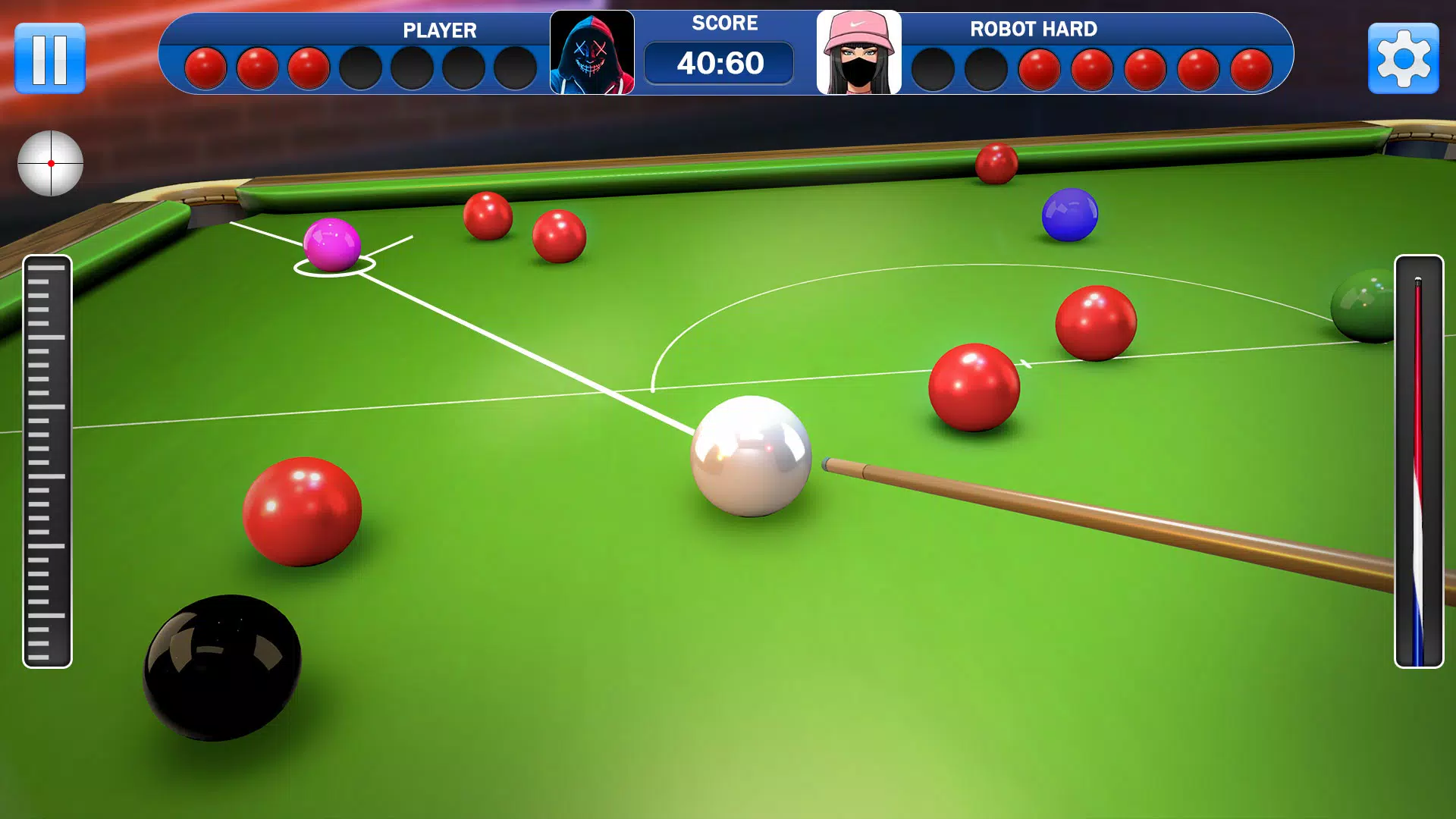  free online 3D billiard game