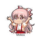 Icona Mokou Stickers