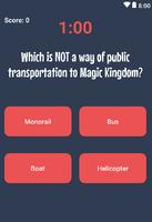 Disney World Trivia - Test your Disney knowledge captura de pantalla 2