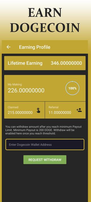 claim dogecoin application