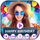 Birthday Video Maker ikon