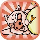 Pig Jump - Chicken Frenzy icône