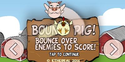 Pig Jump - Chicken Frenzy Cartaz